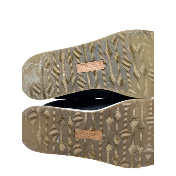 Merrell Roam Leather Chelsea Ankle Boots With Elastic Panels & Rubber Sole Sz 6 - Picture 12 of 13